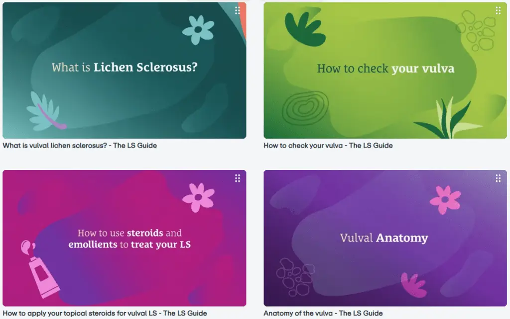Four Lichen Sclerosus videos
